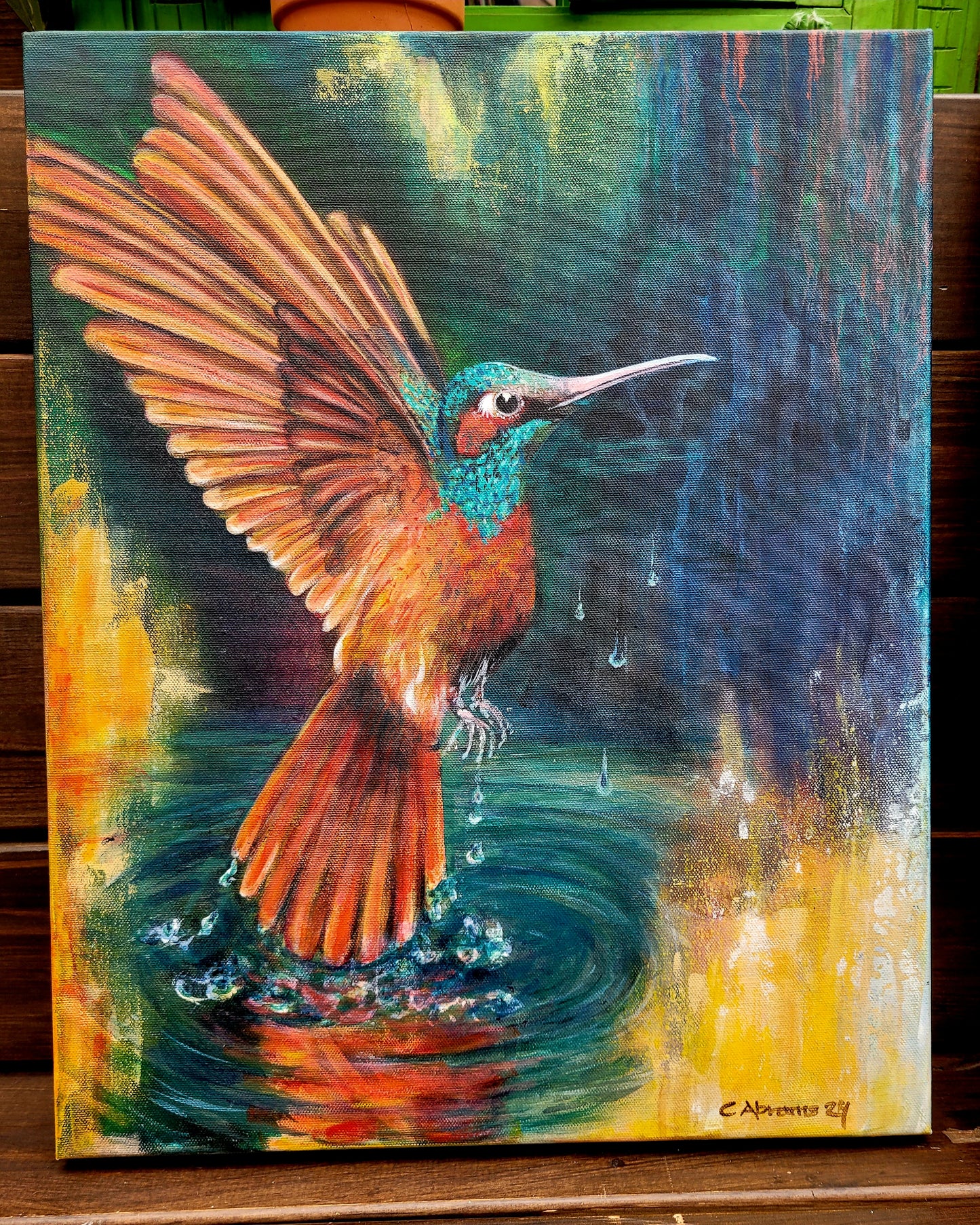 "Flight" Original artwork